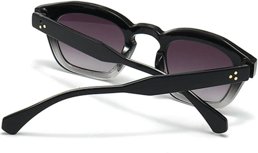 

Солнцезащитные очки MUTYNE Round Punk для мужчин, популярные модные ретро-очки для женщин, роскошные солнцезащитные очки UV400 с защитой от ультрафиолета, Clear Gray