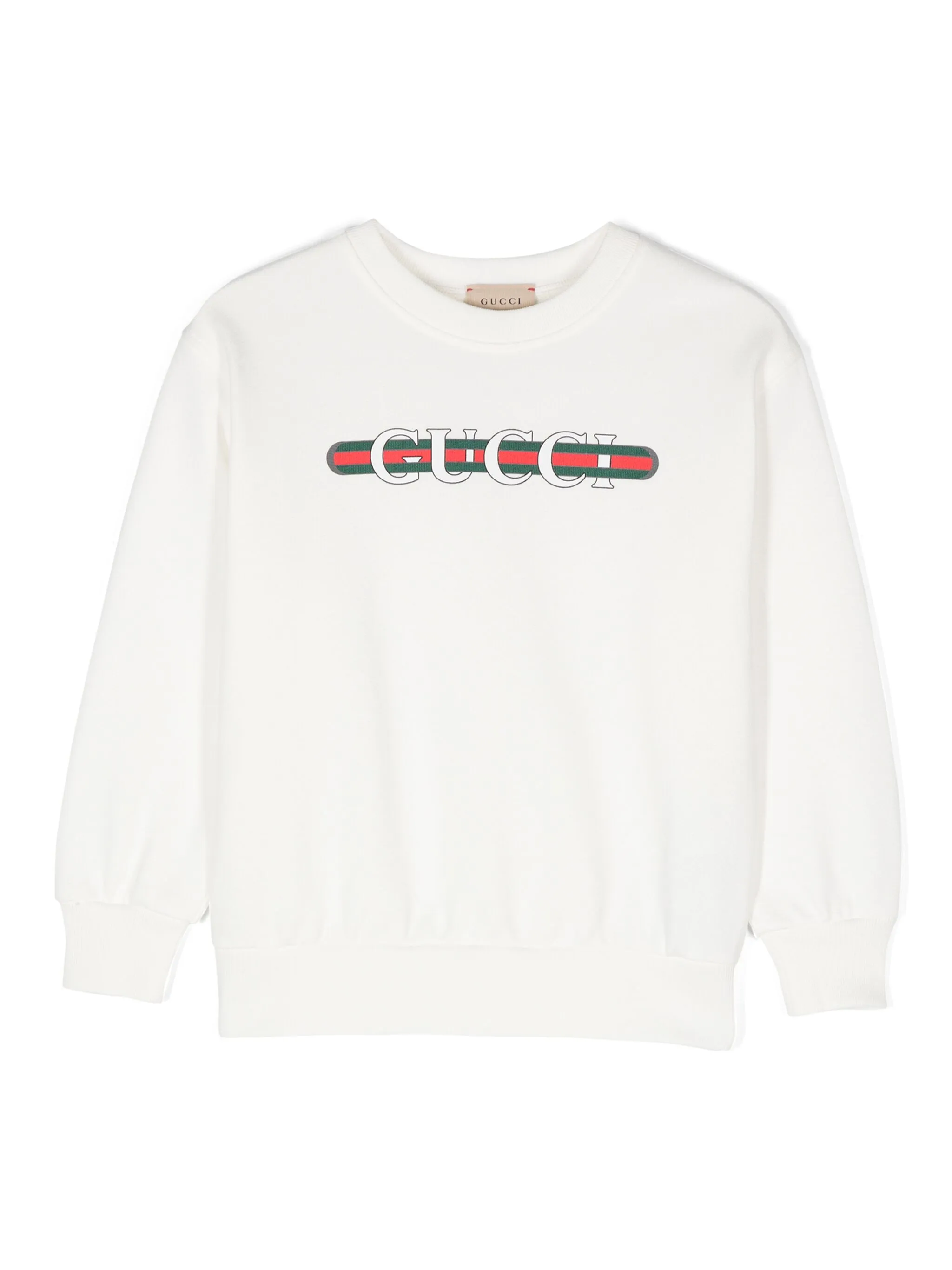 

Толстовка с принтом Gucci Kids, белый
