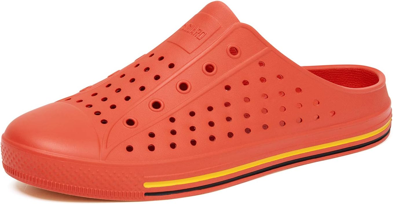 

Сандалии SAGUARO для женщин и мужчин, садовая обувь, повседневные тапочки, унисекс, быстросохнущие, летние, противоскользящие, для пляжа, оранжевый