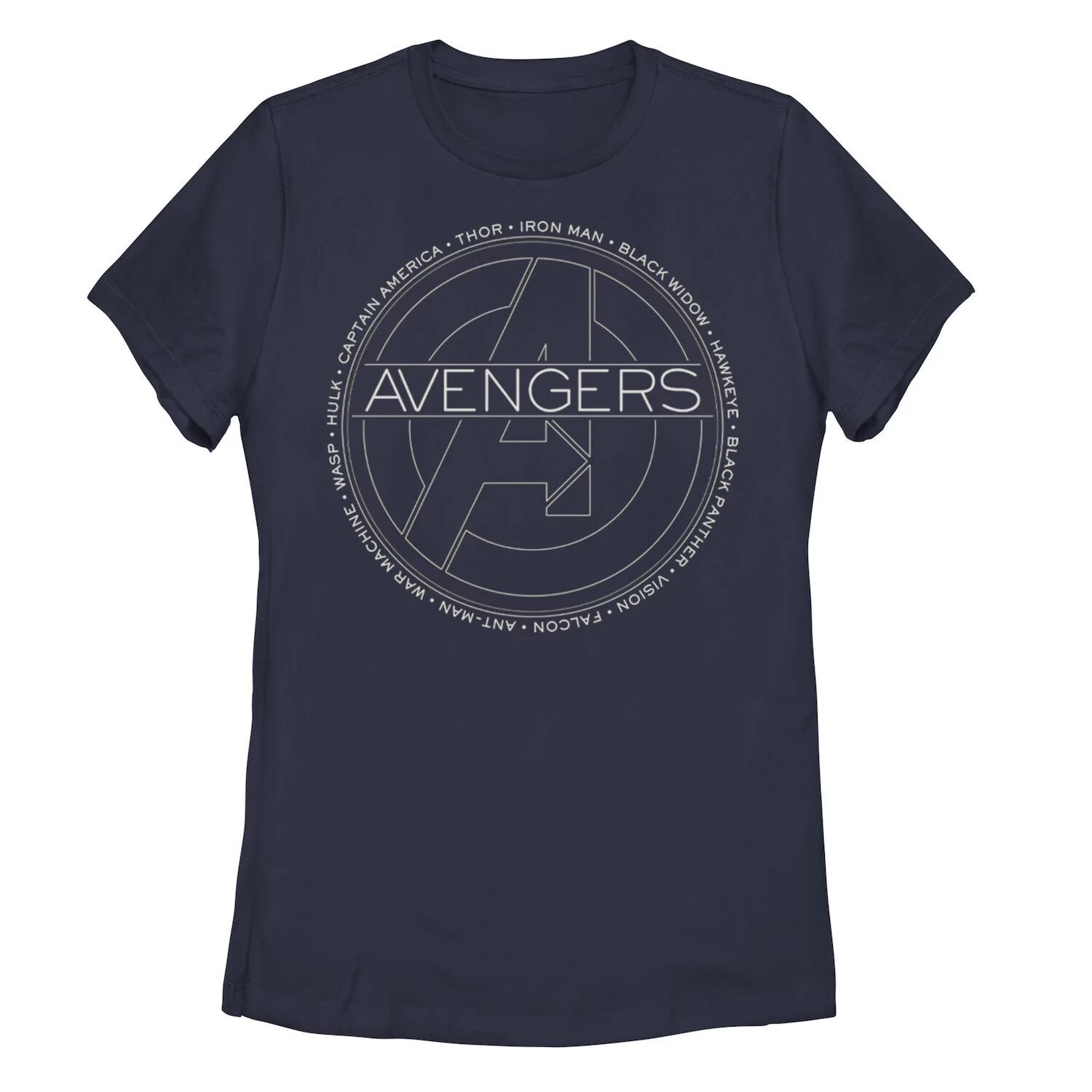 

Детская футболка с рисунком Marvel Avengers Heroes Circle Licensed Character