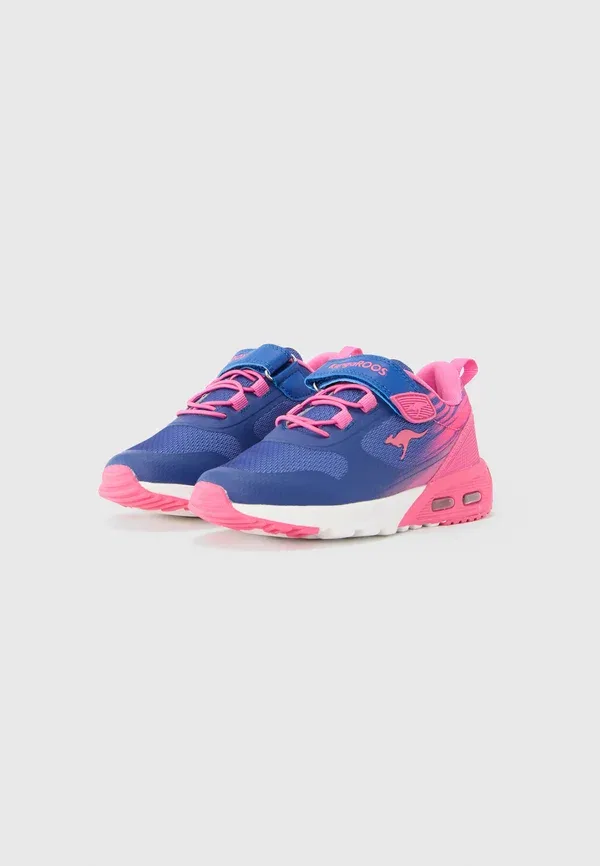 Кроссовки Tempo trainers Kangaroos, темно-синий/маргаритка розовый — фото 2