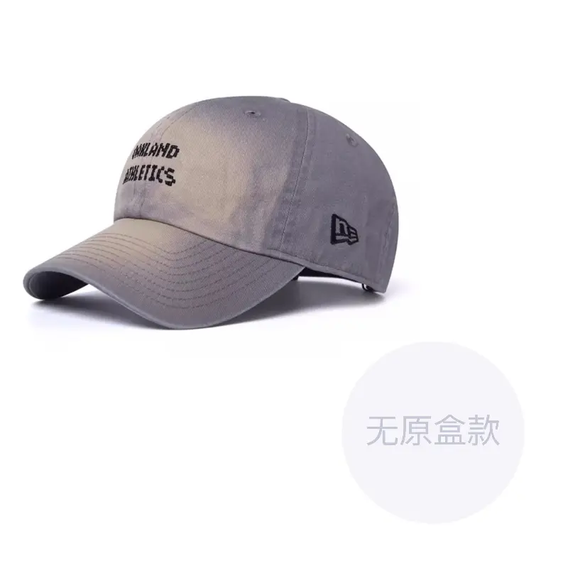 

New Era Хлопковая бейсболка унисекс серая, Gray