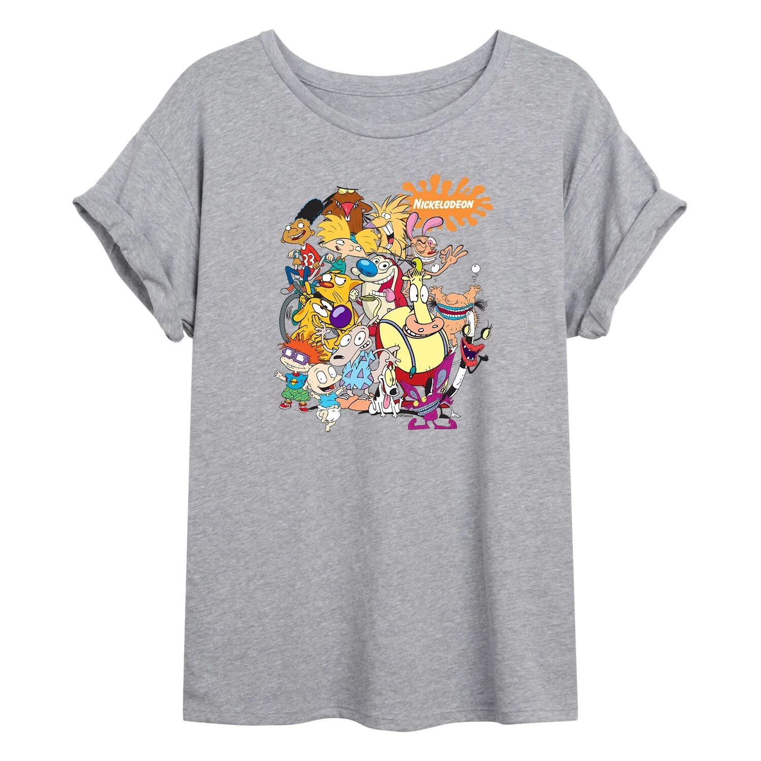 

Большая футболка с рисунком Nickelodeon Group Shot 2 для юниоров Licensed Character