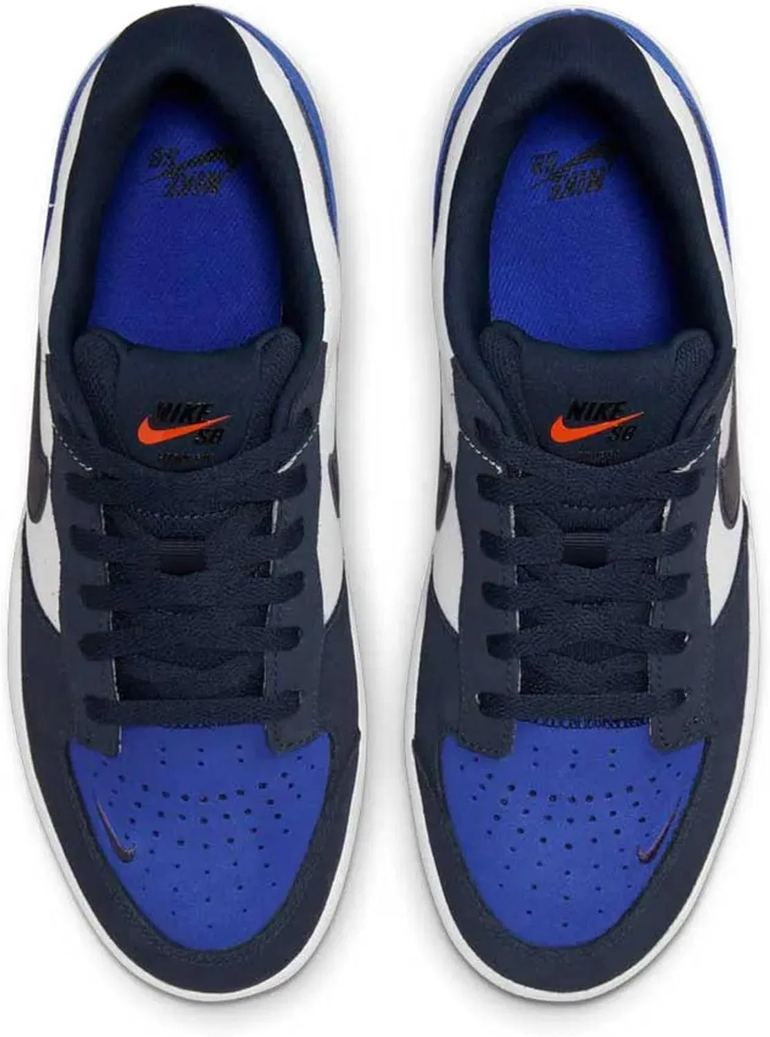 Кроссовки для скейтбординга Nike SB Force 58, Obsidian White — фото 4