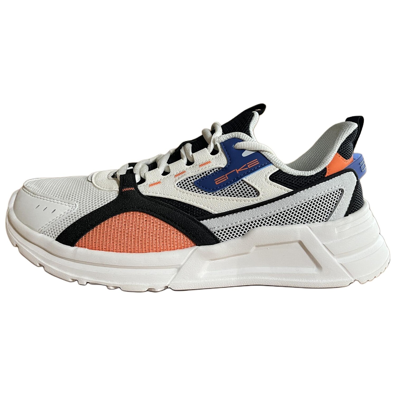 

Кроссовки мужские с низким верхом Sprout White Fluorescent Race Orange Erke