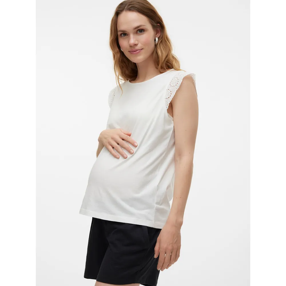 

Блуза Vero Moda Memily Gathering Maternity, белый