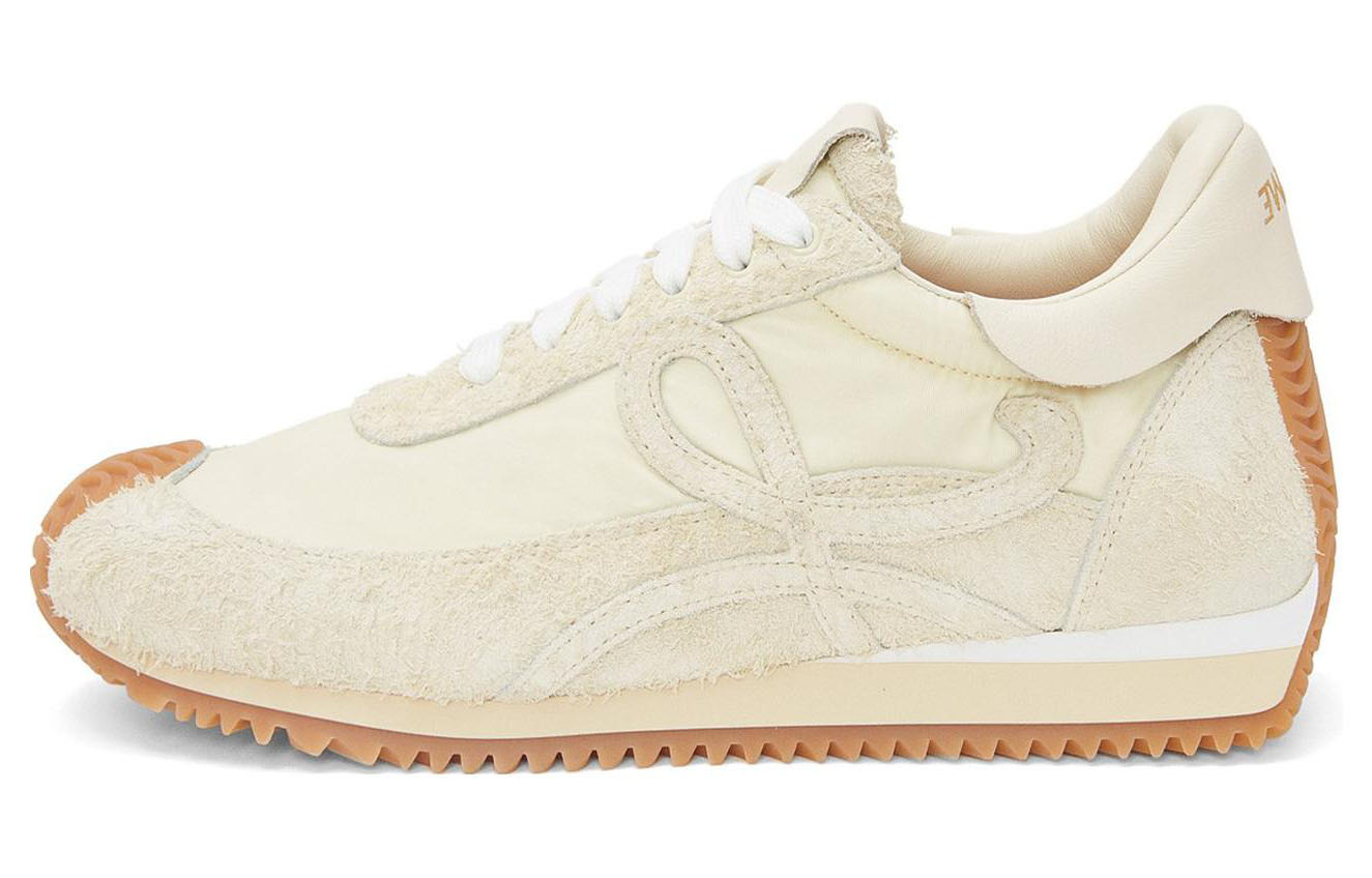 LOEWE Кроссовки Flow Runner Canvas Soft White Women's