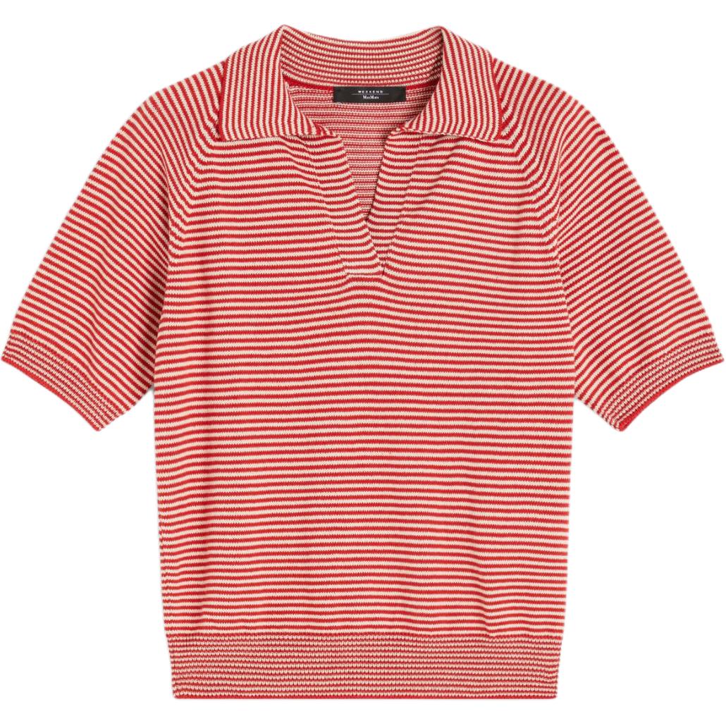 

Weekend Max Mara Поло с полосками WEEKEND MaxMara, красный