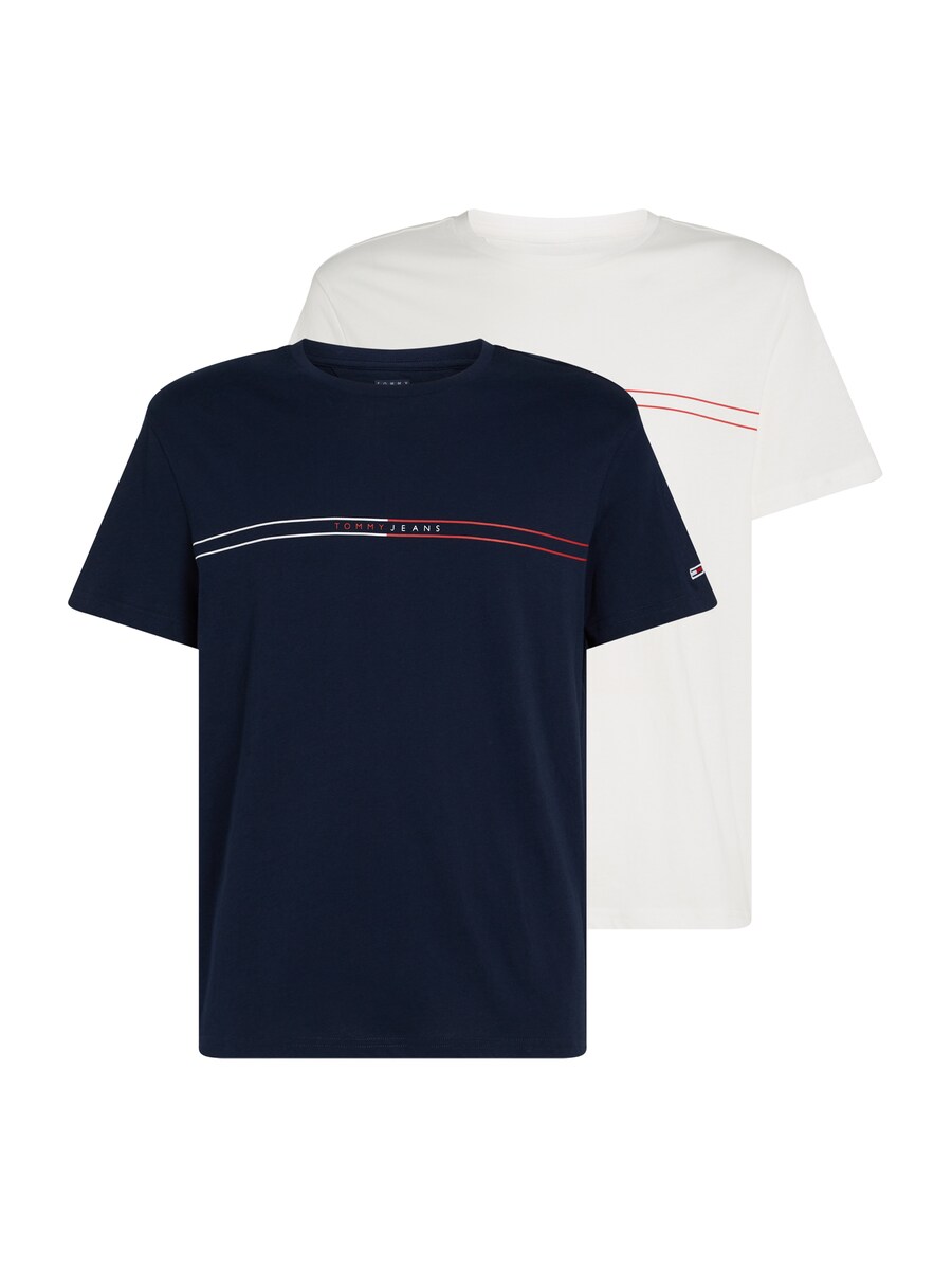

Рубашка Tommy Jeans, цвет Navy/White