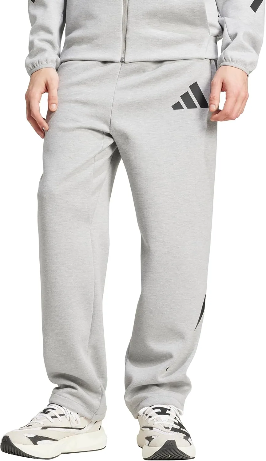Мужские брюки Adidas Zne с открытым низом, серый — фото 2