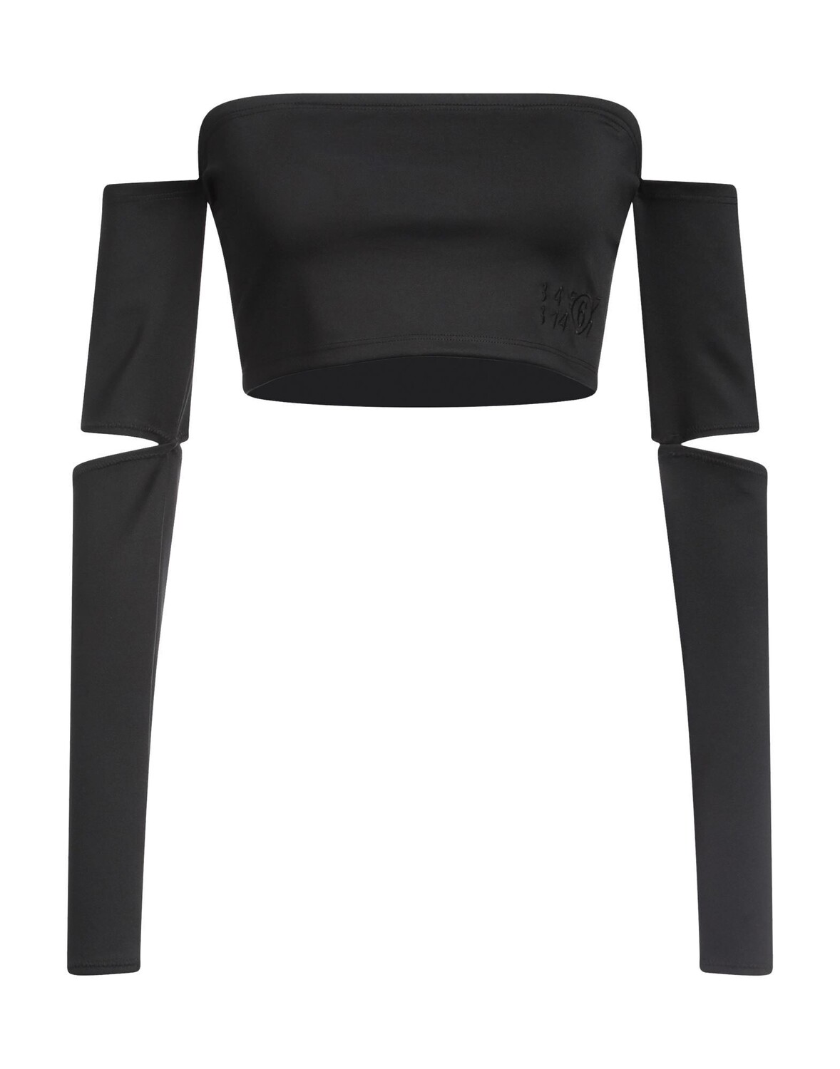 

Топ Mm6 Maison Margiela, черный