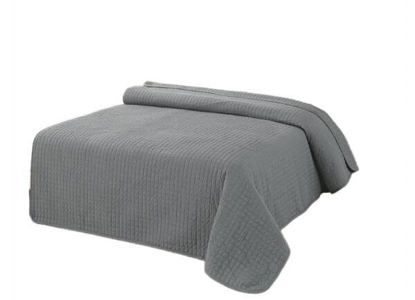 

Покрывало Woltun Rustam, 170x1x210 см, серый