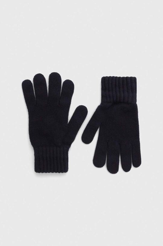 

Шерстяные перчатки Barbour, темно-синий