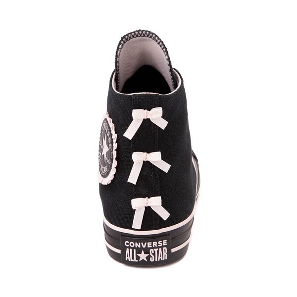 Кроссовки Converse Chuck Taylor All Star High-Top Dark Swan Sneaker, черный/розовый — фото 4