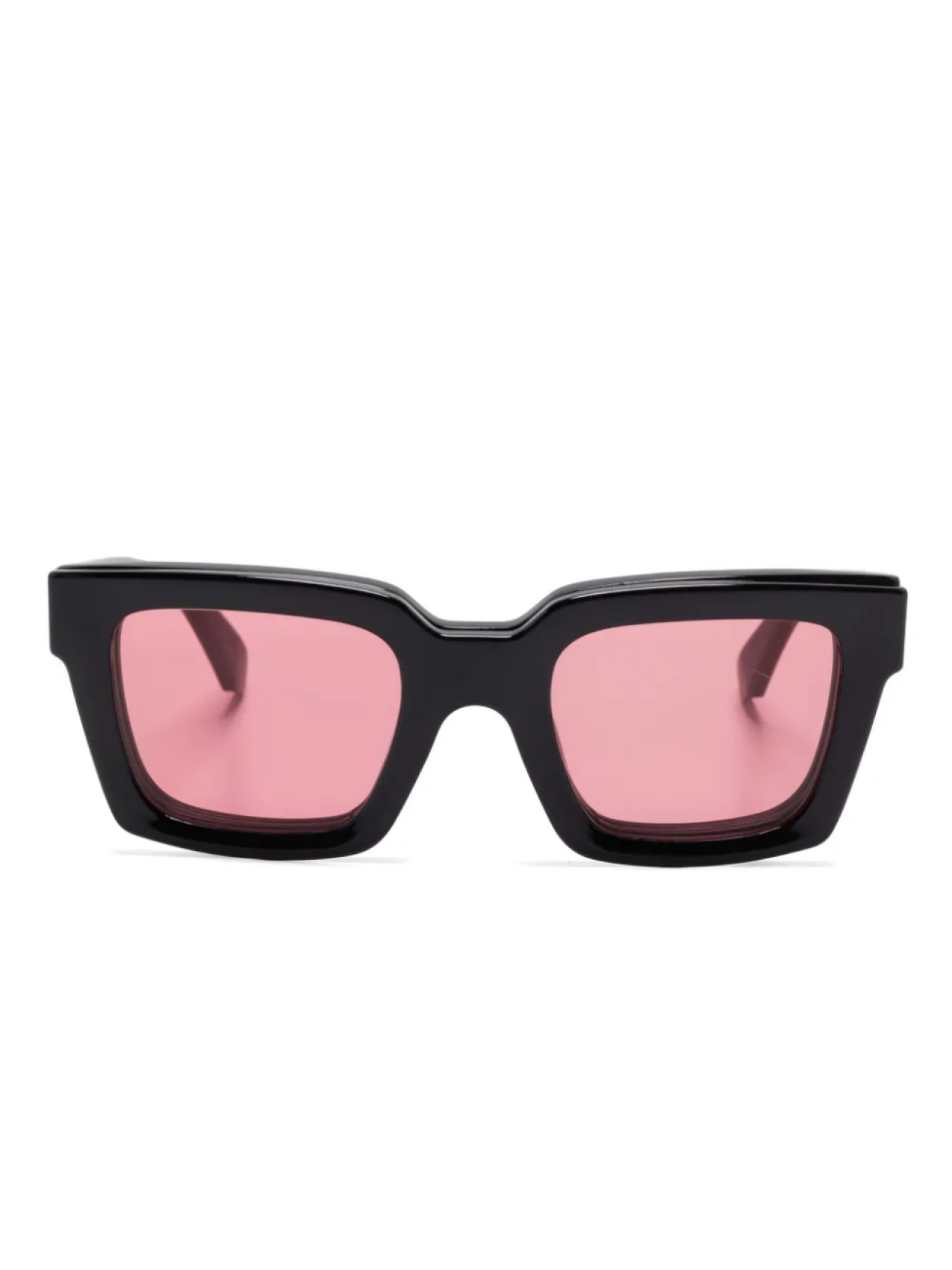 

Off-White Eyewear очки-клипоны в квадратной оправе, черный