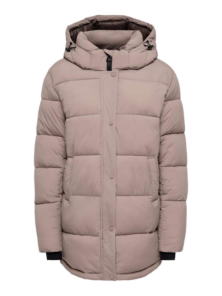 

ONLY Стеганое пальто серо-коричневого цвета