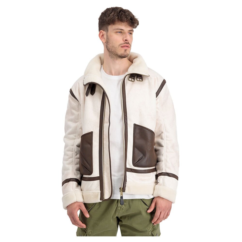 

Куртка Alpha Industries B3 Arctic, бежевый