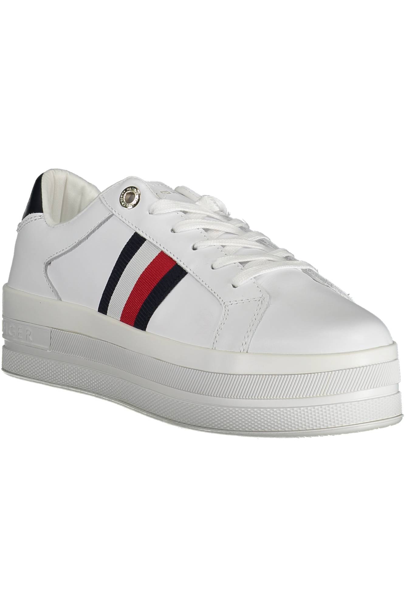 Кроссовки женские Tommy Hilfiger спортивные, белый / черный — фото 2