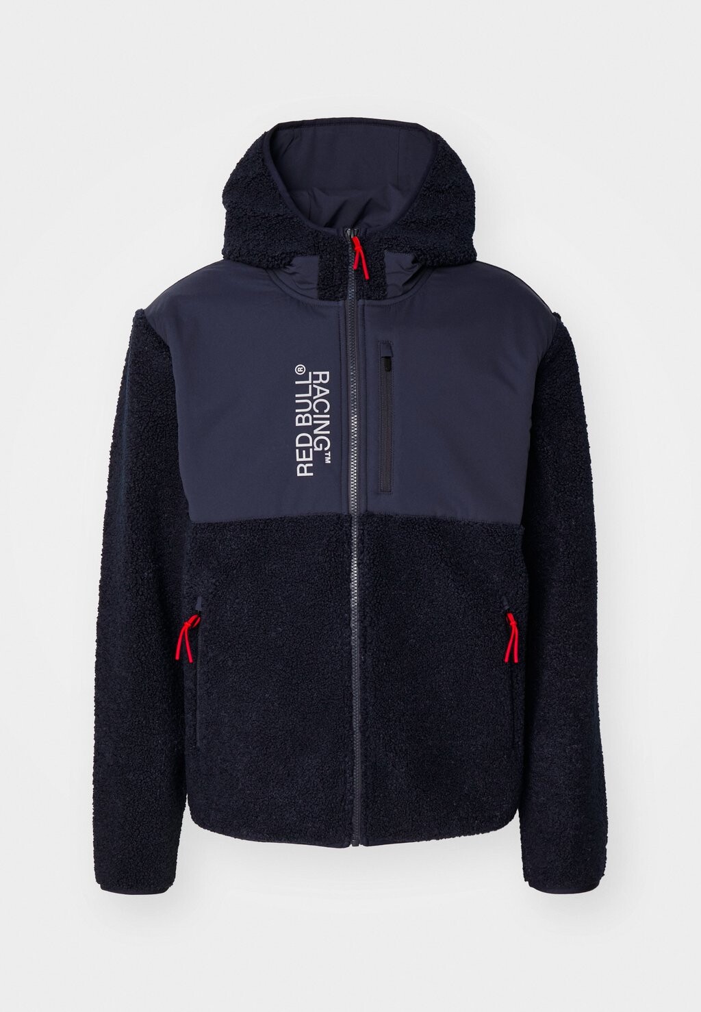 

Флисовая куртка RED BULL RACING SHERPA FLEECE HYBRID HOODY Pepe Jeans, темно-синий