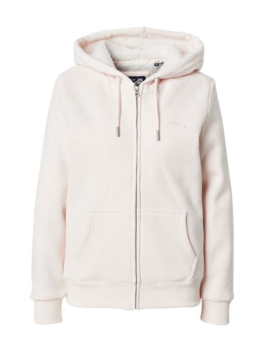 

Худи с капюшоном на молнии Superdry, Ecru