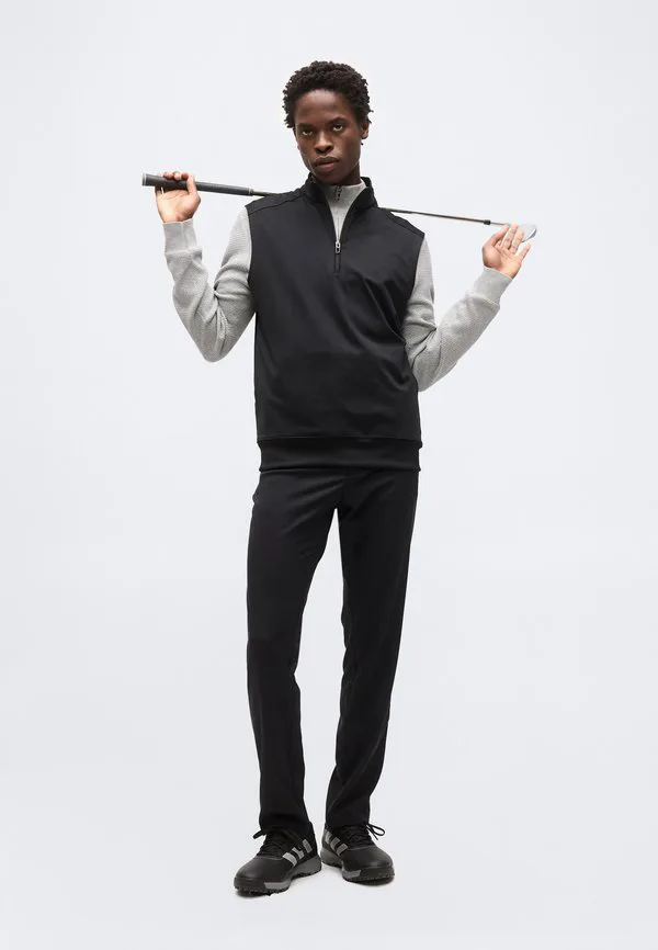 Толстовка с застежкой-молнией до середины груди Polo Ralph Lauren, Black — фото 2
