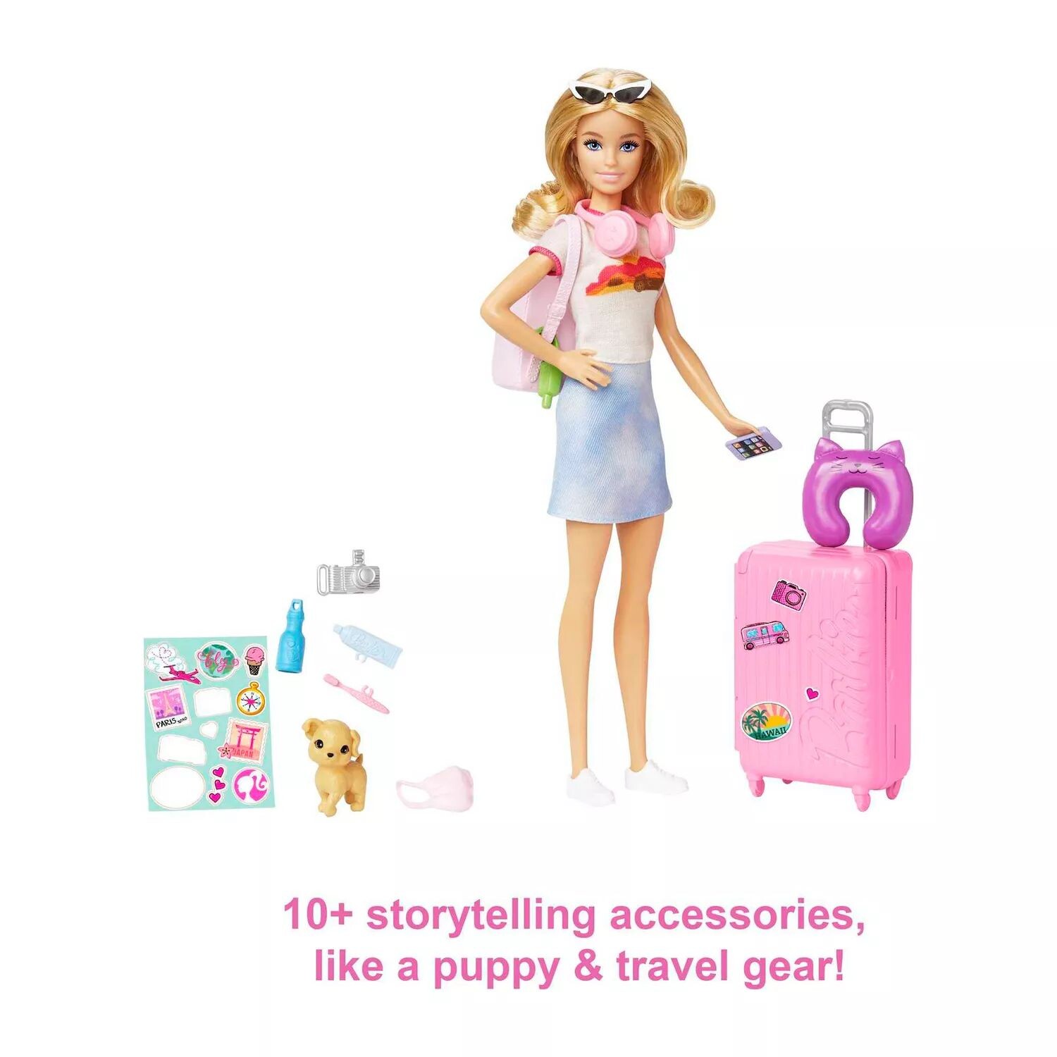 Дорожный набор «Кукла Барби и щенок» Barbie — фото 2