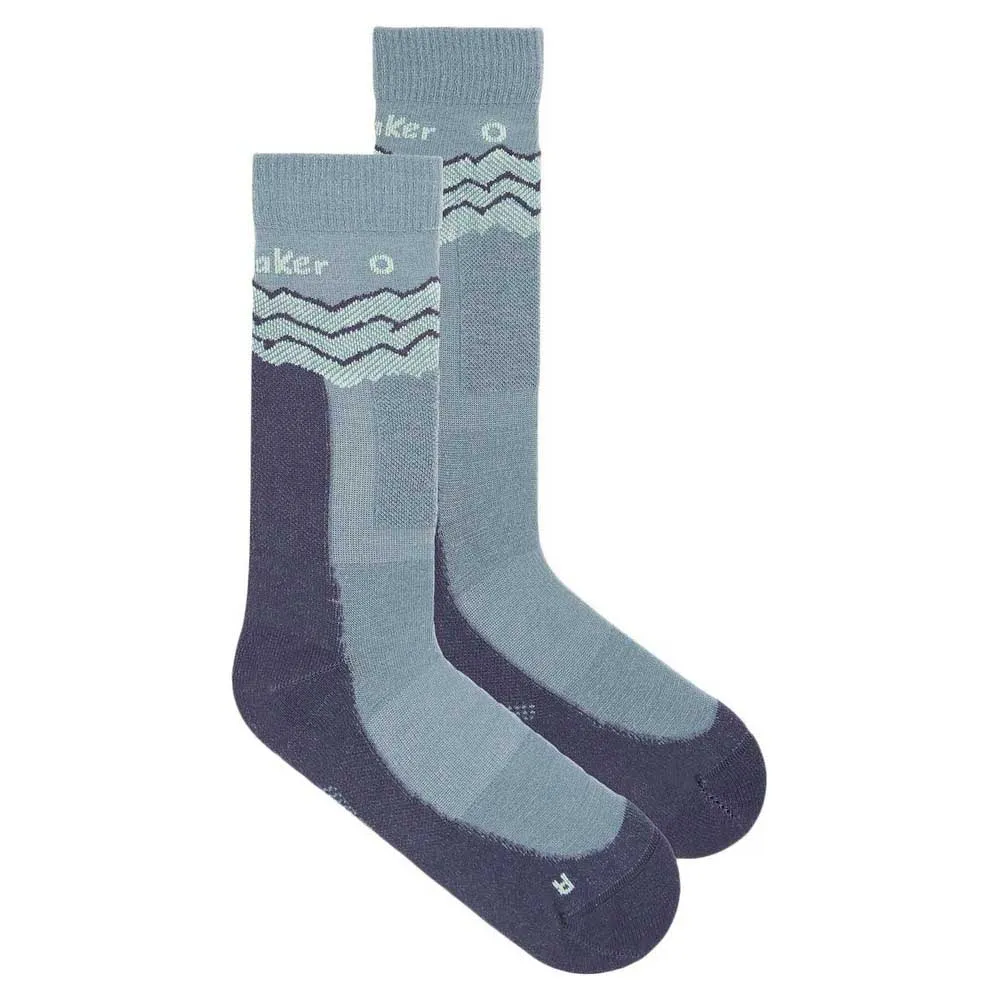 

Носки Icebreaker Merino Hike+ Medium Crew Across The Peaks, синий