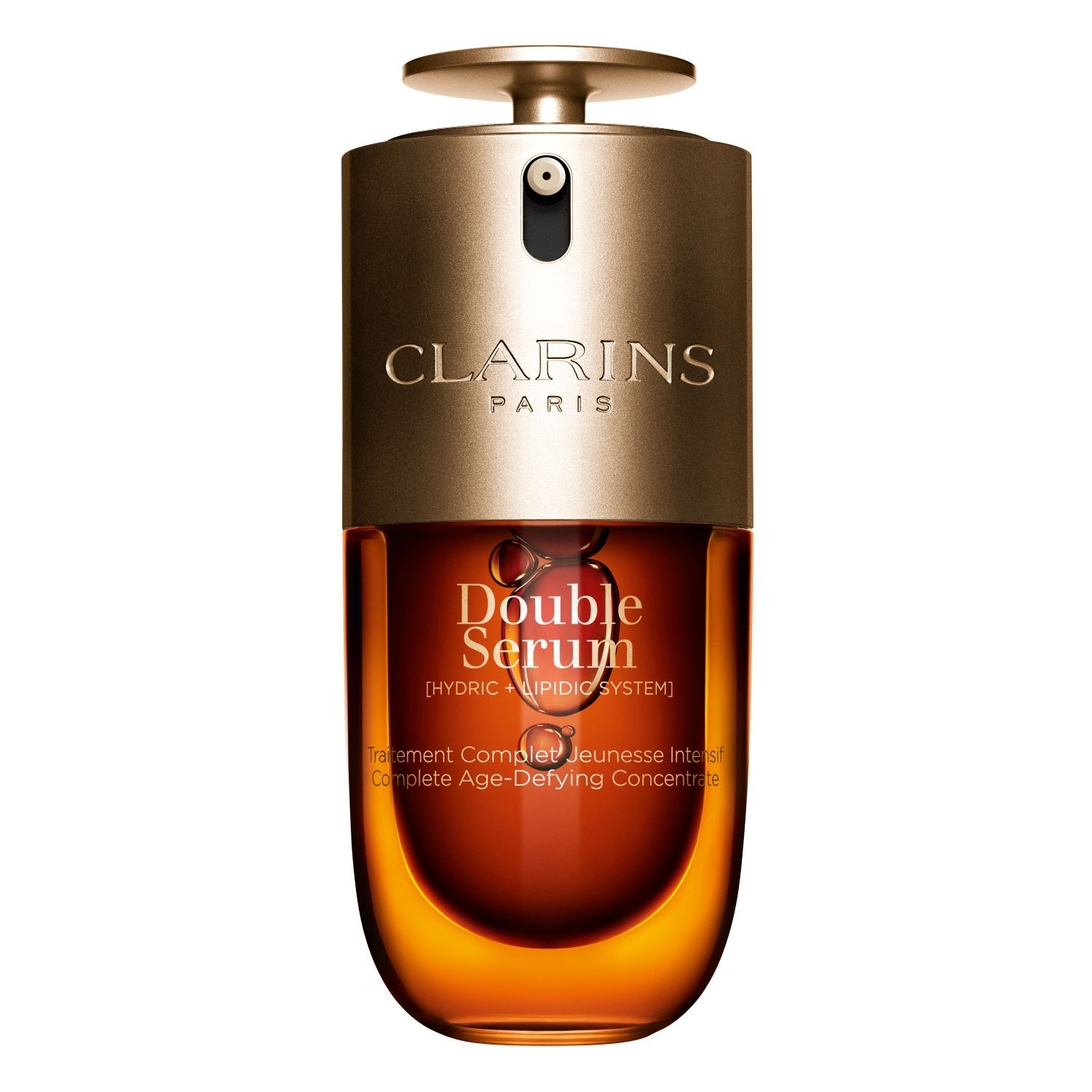 

Сыворотка для лица double serum hydric + lipidic system Clarins, объем 30 мл
