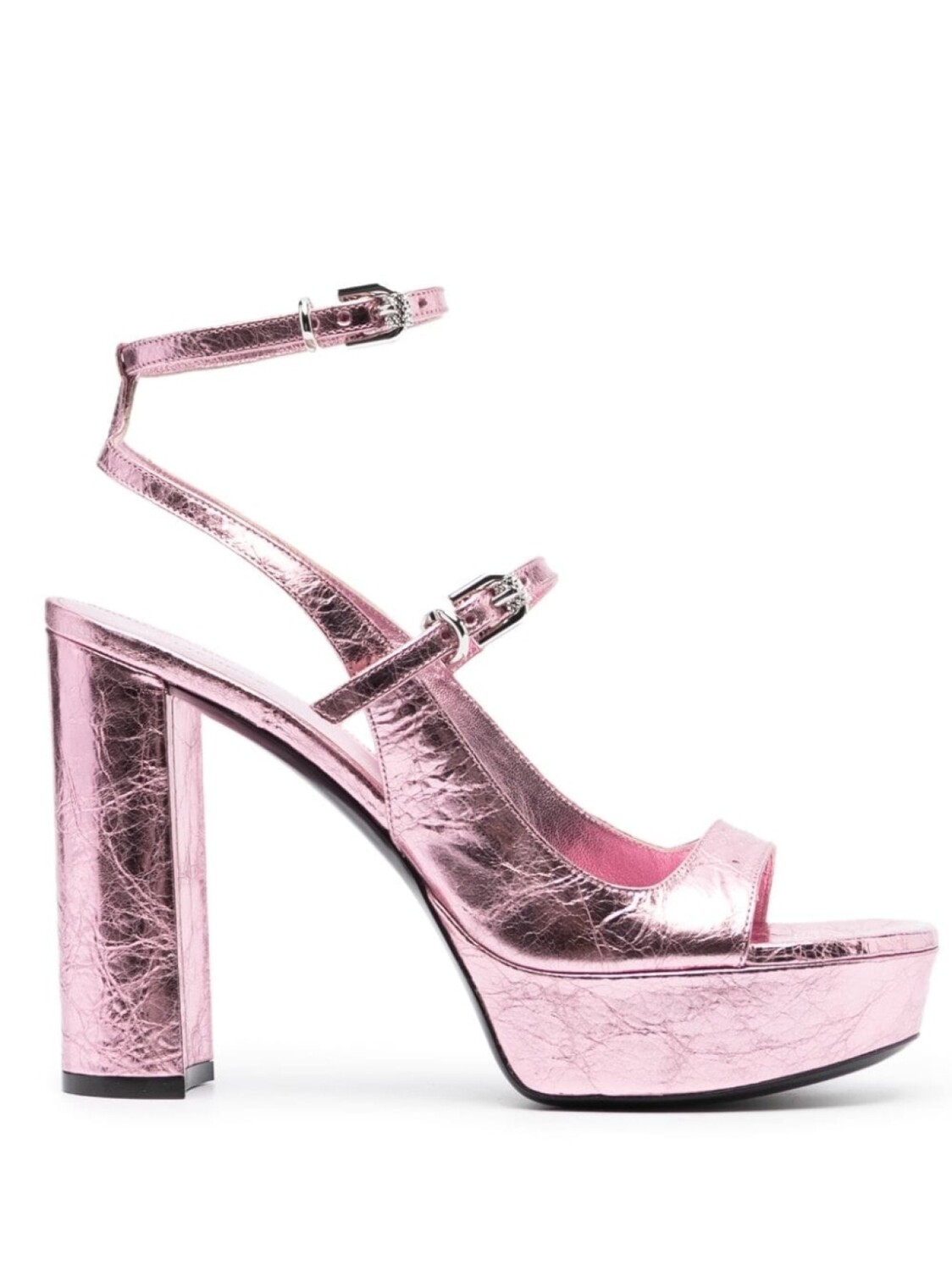 

Givenchy босоножки Voyou 120 на платформе, розовый