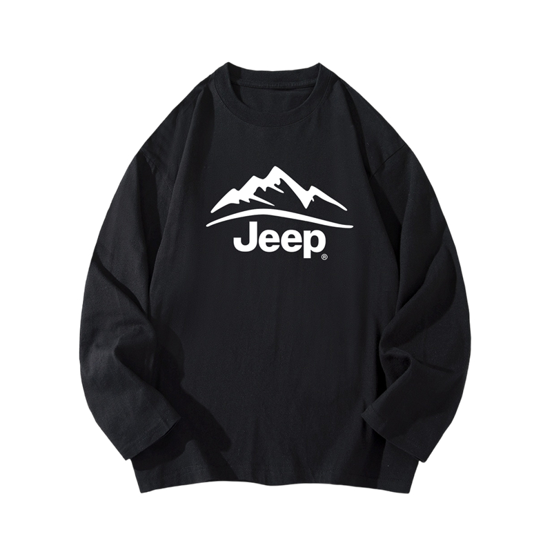 

Футболка для начальной школы Jeep, черная