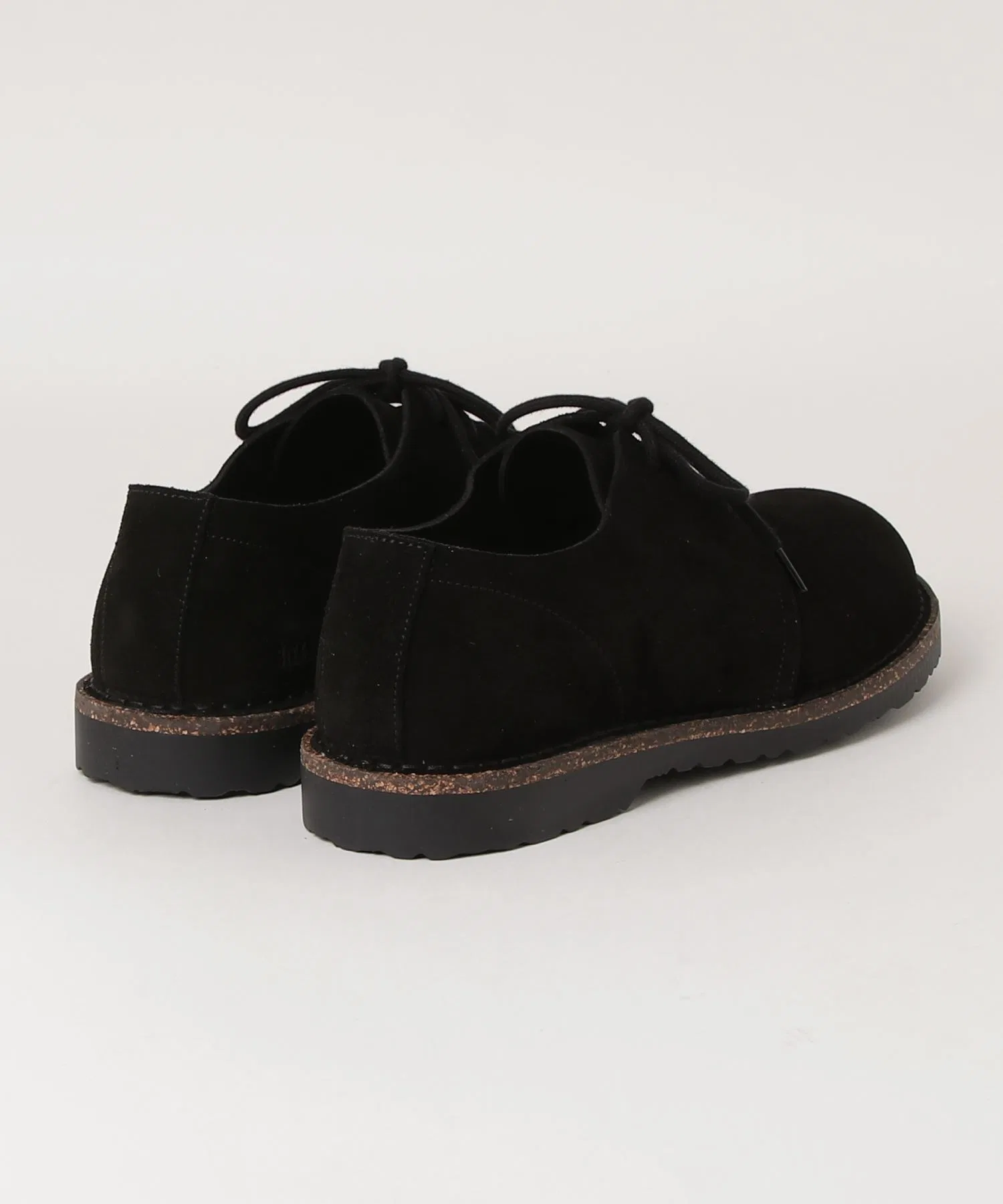 Унисекс мокасины из замши Birkenstock Uppsala Low чёрные — фото 4