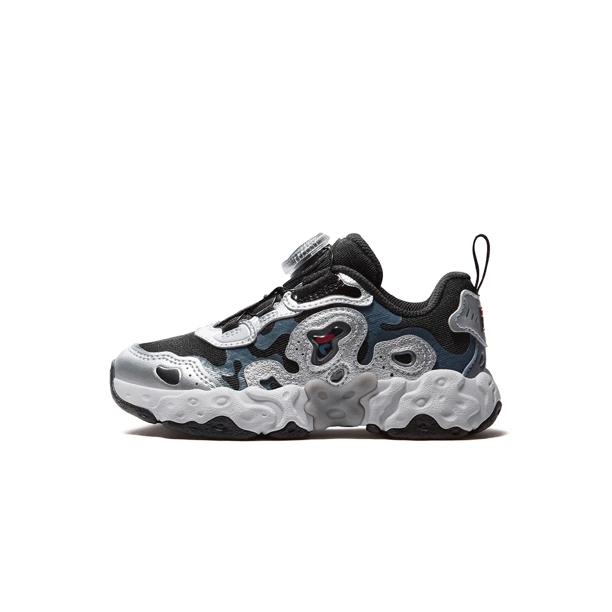 Кроссовки беговые детские Heritage FHT FILA KIDS черные/серебристые