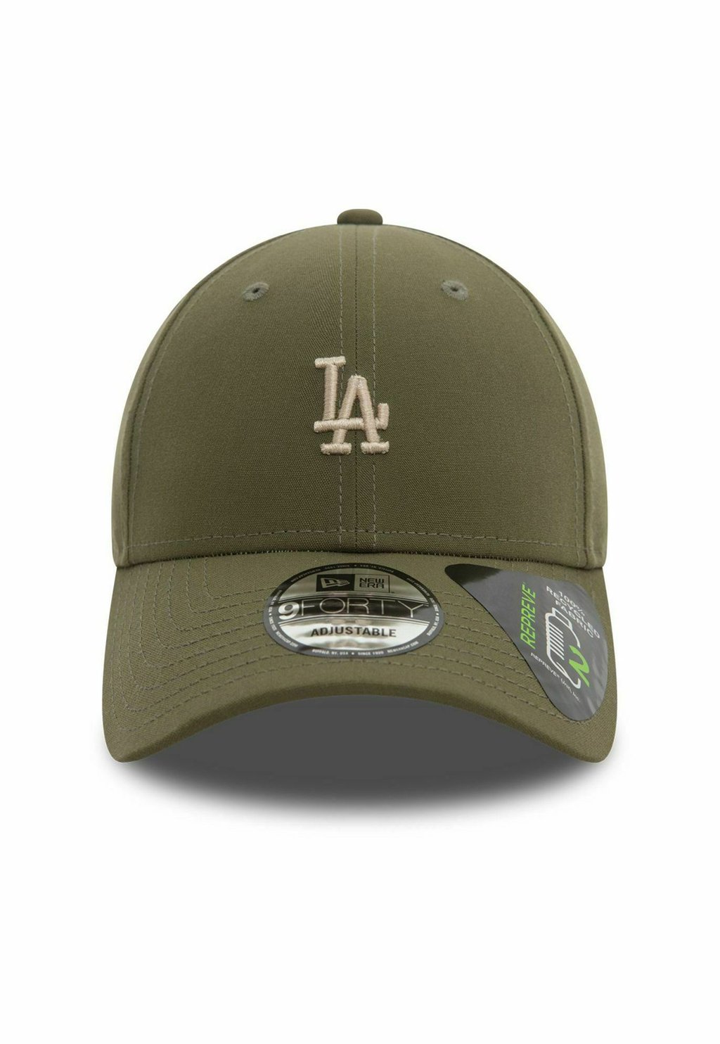 

Бейсболка 9FORTY REPREVE LOS ANGELES DODGERS New Era, оливковый