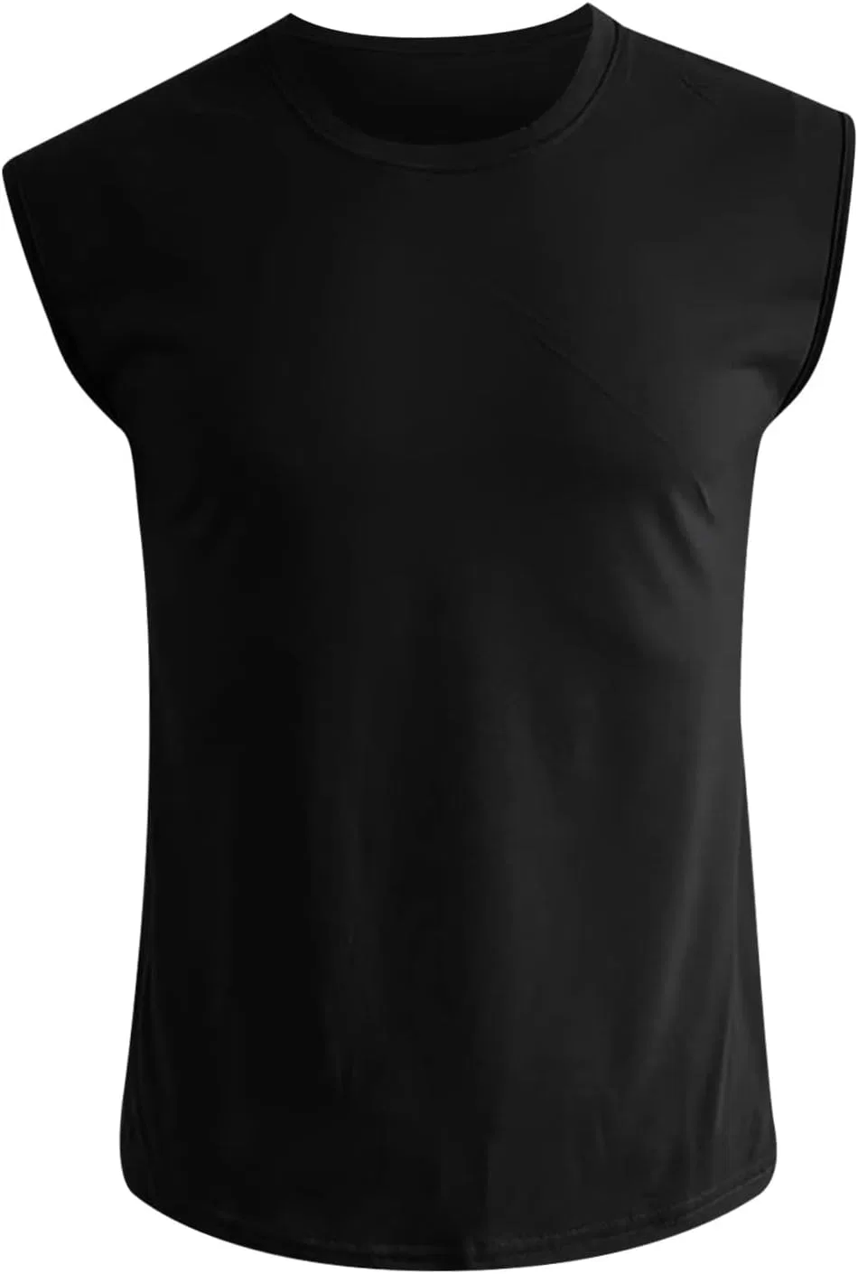 Мужская майка для тренировок, дышащая, Generic, Black