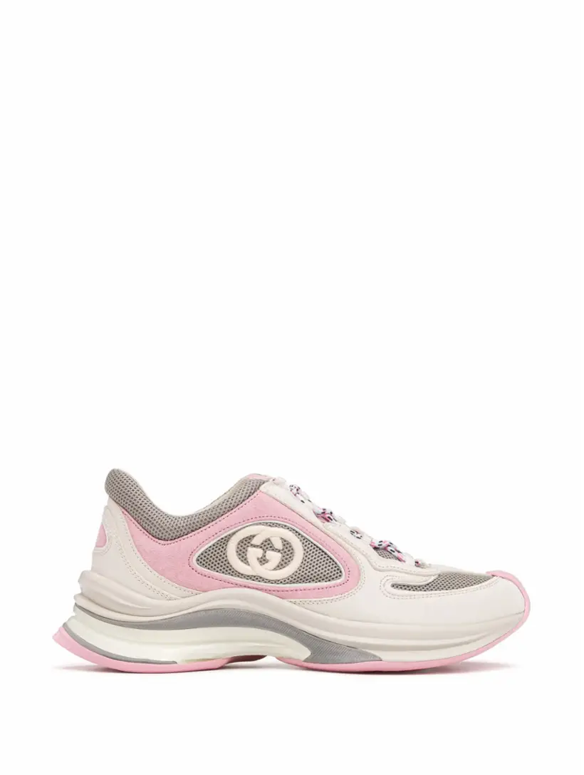 

Комбинированные кроссовки Gucci Run Gucci, мультиколор