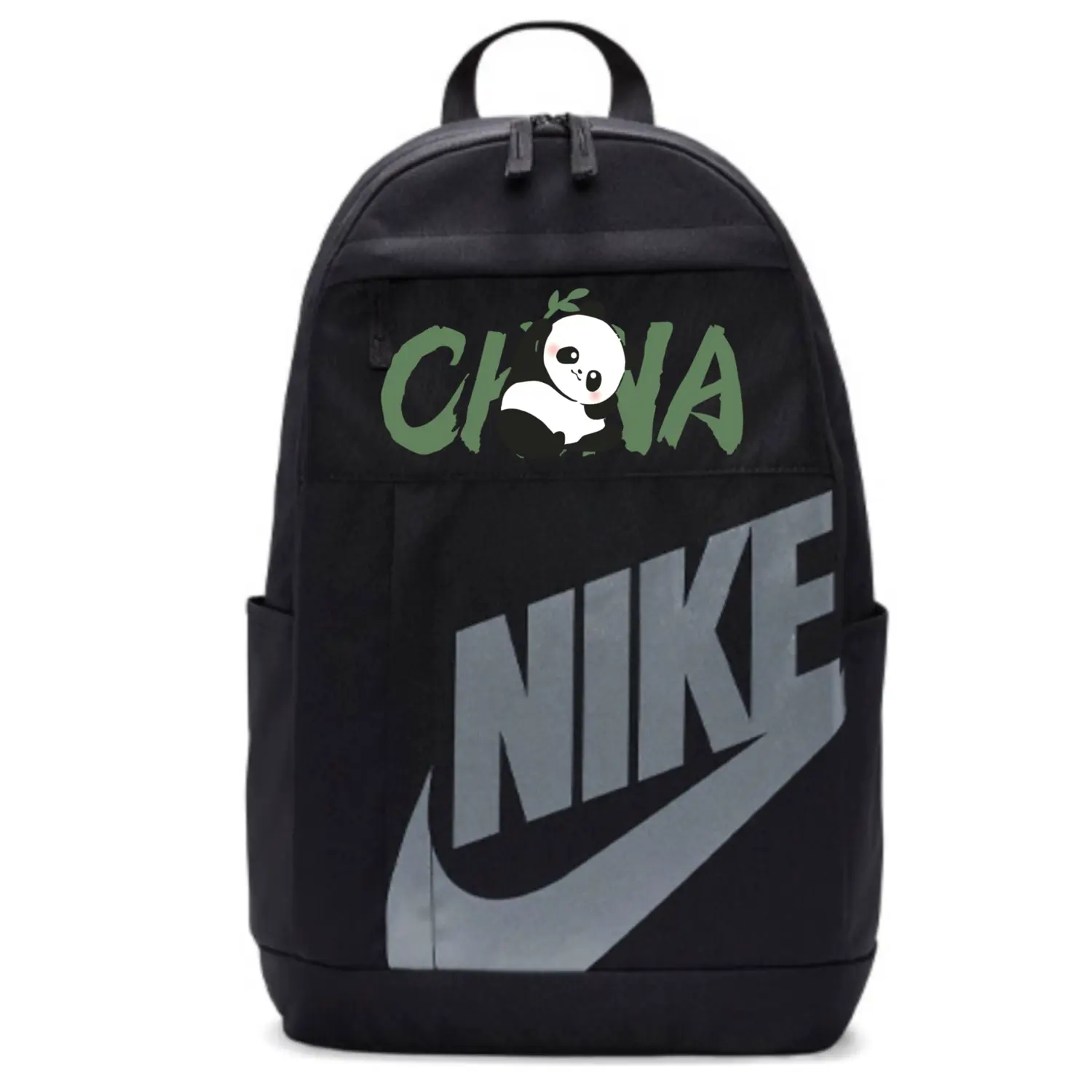 

Nike Тканевый рюкзак унисекс черный, Panda