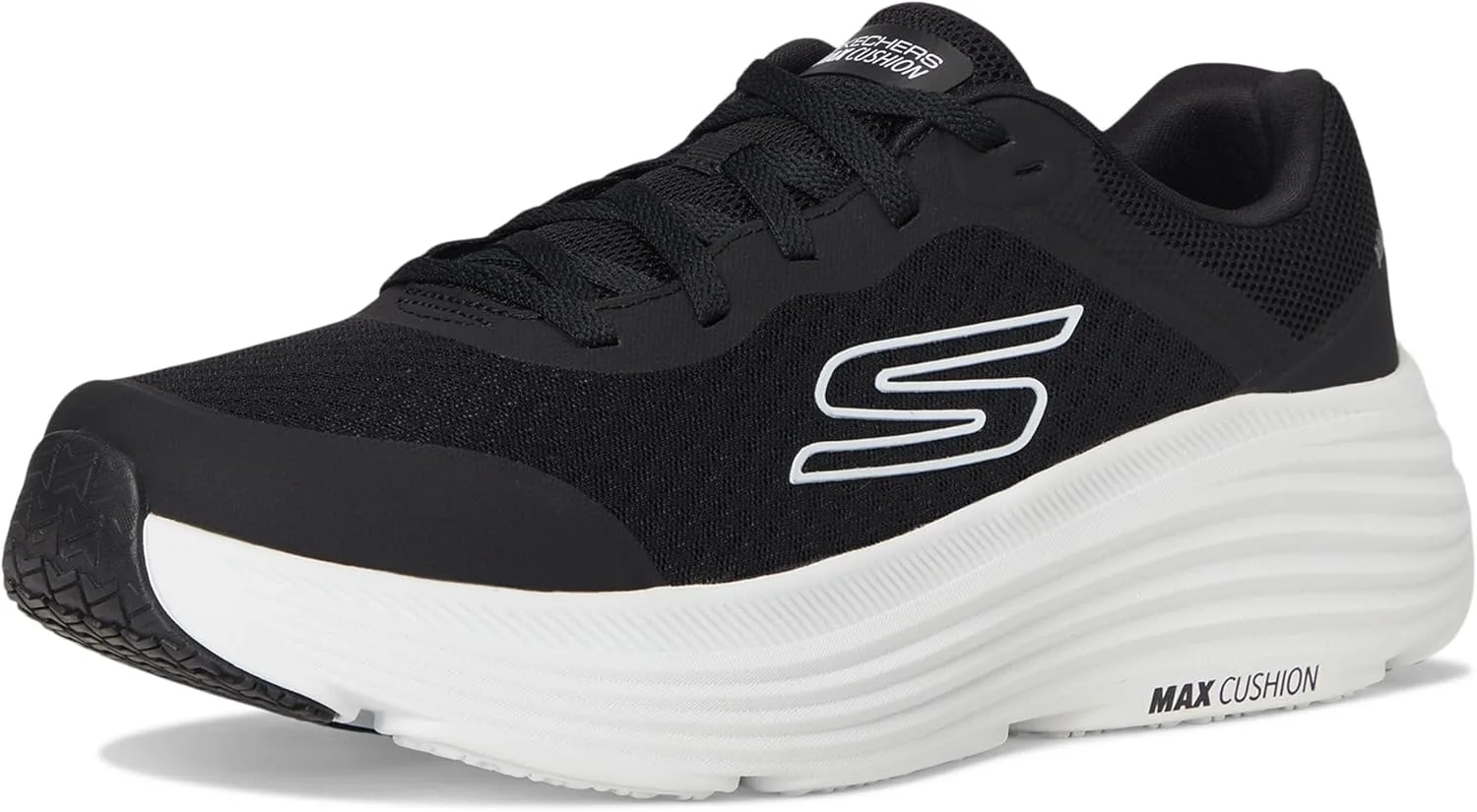 Мужские кроссовки Skechers Max Cushioning Endeavour, белый/черный — фото 2