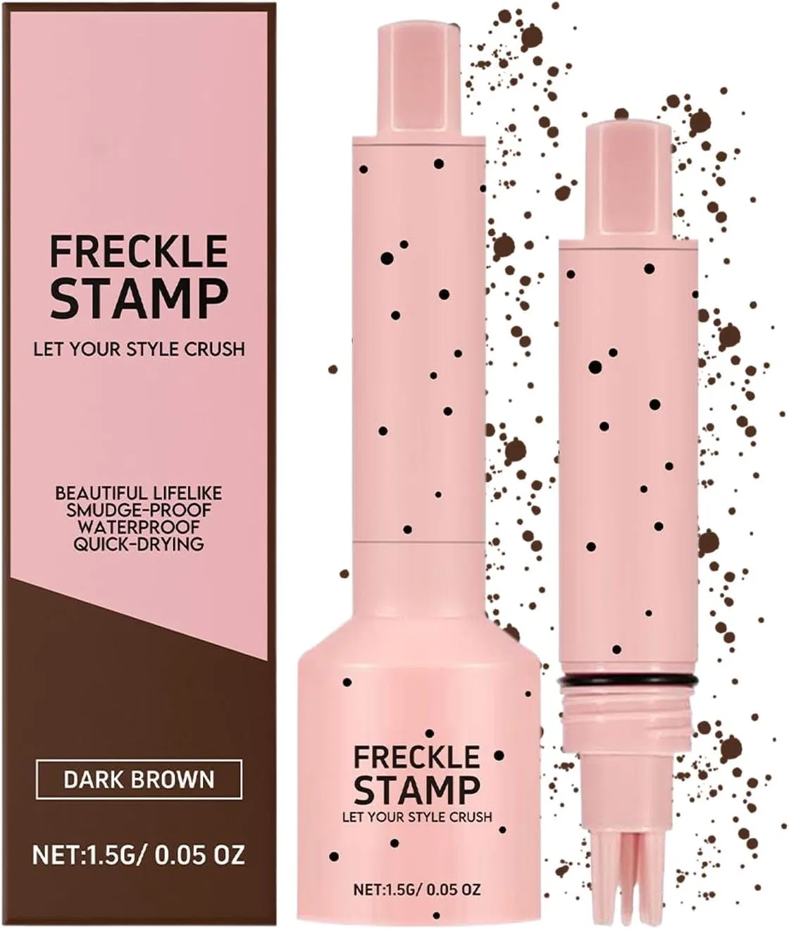Корректор для лица с эффектом веснушек, водостойкий, No Brand, 1 шт
