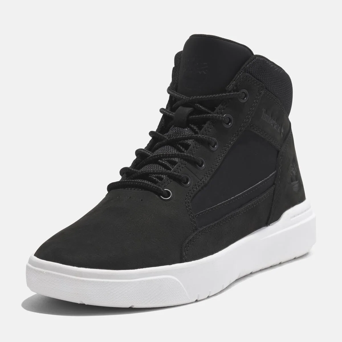 Мужские кроссовки Timberland Allston Mid на шнуровке, черный — фото 4