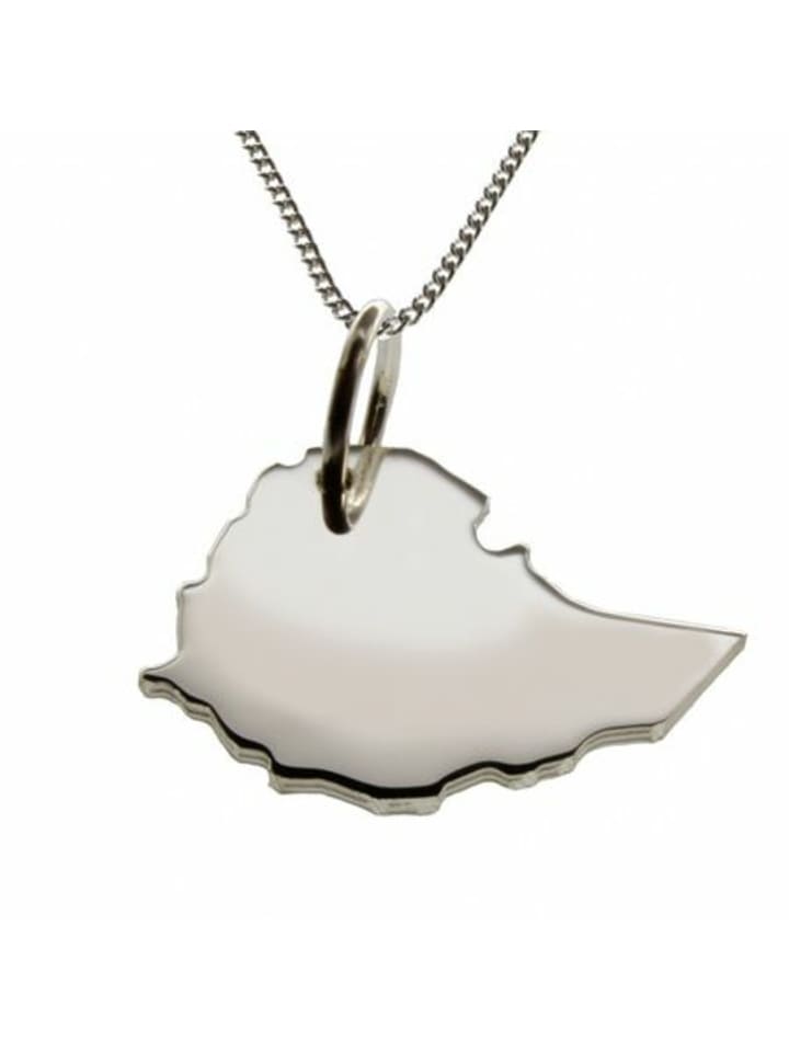 

Schmuckador Колье 50 см + кулон «Эфиопия» из чистого серебра 925 пробы