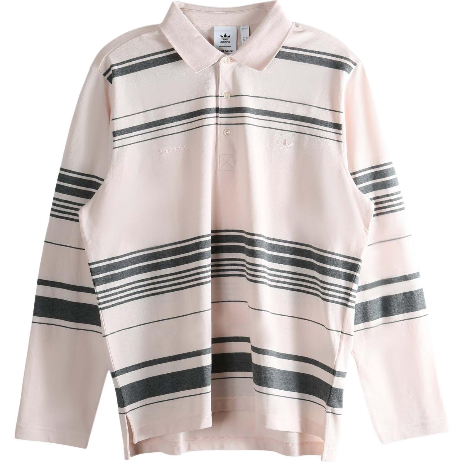 

Полосатая рубашка поло Adidas Originals, белый