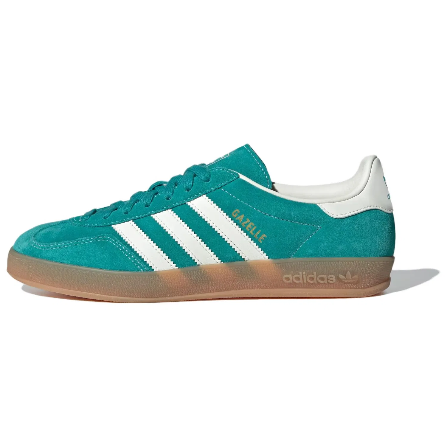 Кеды Gazelle Indoor Pure Teal Adidas Originals синие