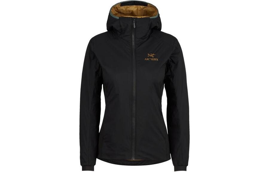 Женская стеганая куртка Arcteryx, Фика Браун/Оранжевая Искра/Фика/Искра — фото 4