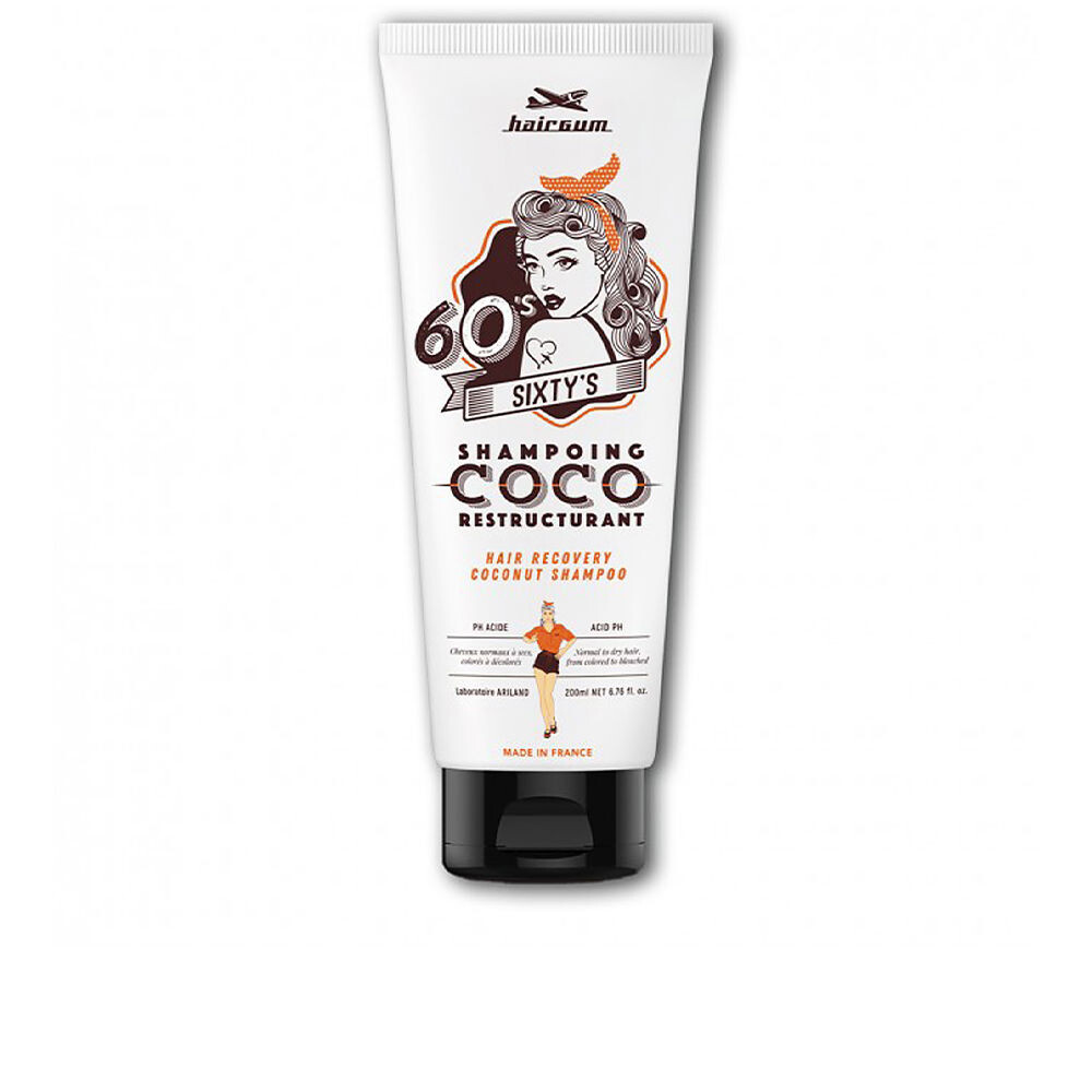 

Увлажняющий шампунь Sixty’S Recovery Coconut Shampoo Hairgum, 200 мл
