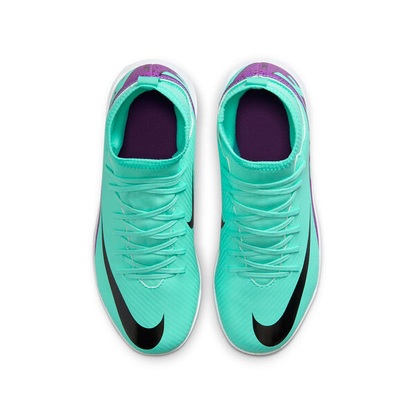Кроссовки mercurial superfly 9 Nike, синий — фото 4