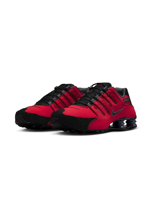 Кроссовки shox nz Nike Sportswear, University Red/Dark Grey/Black — фото 2