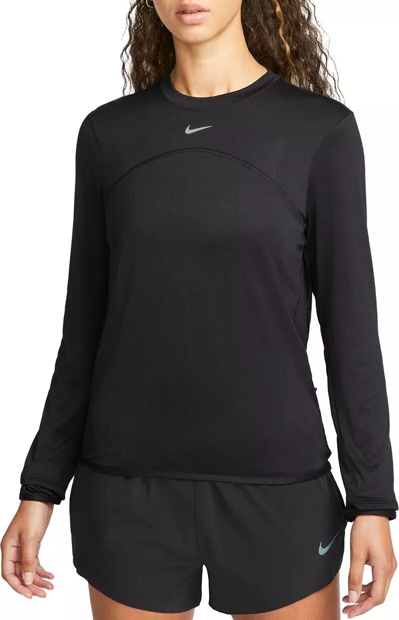 

Женская беговая футболка Nike Dri-FIT Swift Element UV, черный