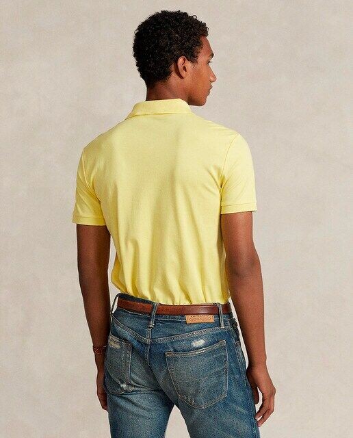 

Мужская рубашка-поло стандартного кроя из хлопка Polo Ralph Lauren, желтый