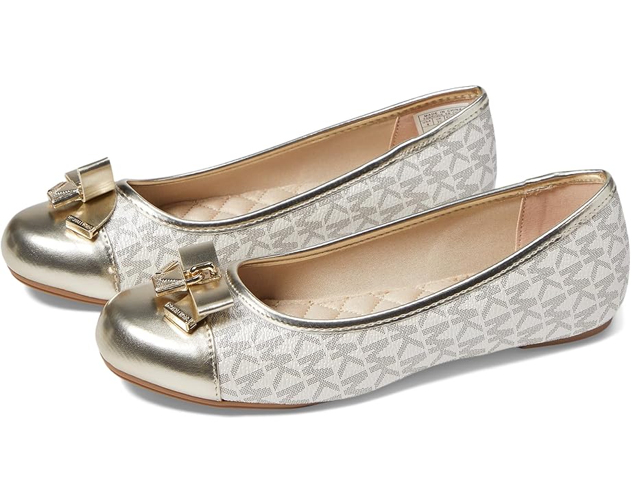 

Балетки MICHAEL Michael Kors Kids Kenya Lock, цвет Pale Gold