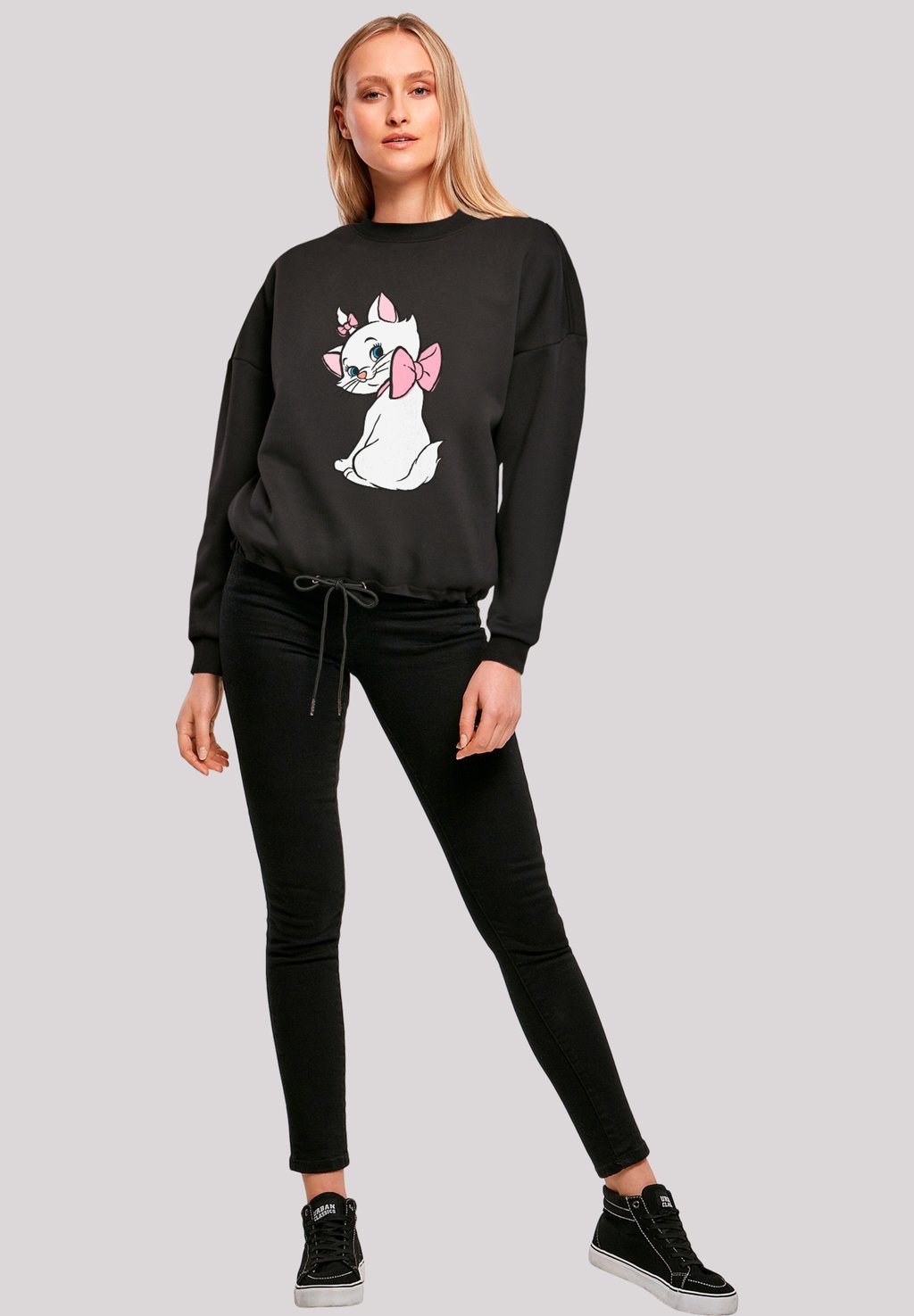 

Толстовка DISNEY ARISTOCATS MARIE LOOK AT YOU F4NT4STIC, черный